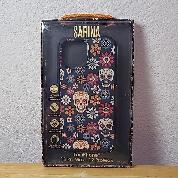Sarina Other - SARINA Day of the Dead IPhone 12/13 ProMax phone cover
